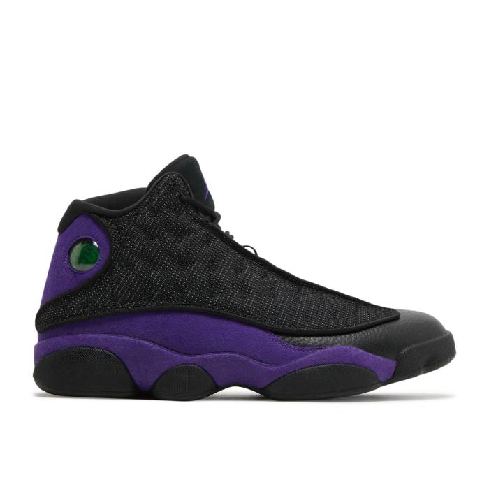 ナイキ エアジョーダン Air Jordan 【 Jordan 13 Retro \u0027Court Purple\u0027 Men Black/White/Court Purple 】 13 サー青二才 レトロ メンズ 黒いこと 黒いこと 白いこと 白いこと 厚地の外套 Purple 紫・パープル