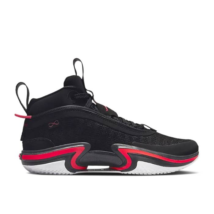 ナイキ エアジョーダン Air Jordan 【 Jordan 36 ガウス \u0027Black Infrared\u0027 Youth Black/Infrared 23 】 御坊っちゃん キッズ 黒いこと 黒いこと