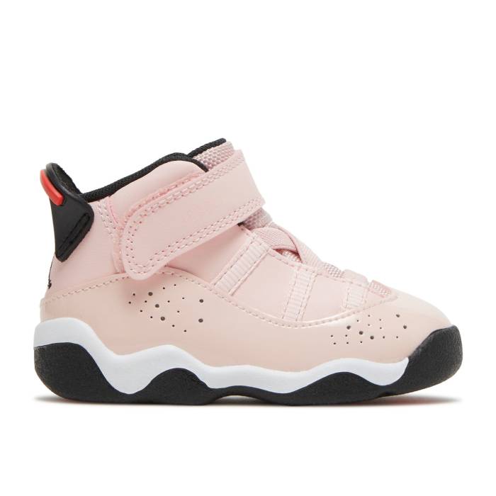 ナイキ エアジョーダン Air Jordan 【 Jordan 6 Rings Td Atmosphere Infant Atmosphere/Black/White/Infrared 23 】 リング ベビー 黒色 ブラック 白色 ホワイト