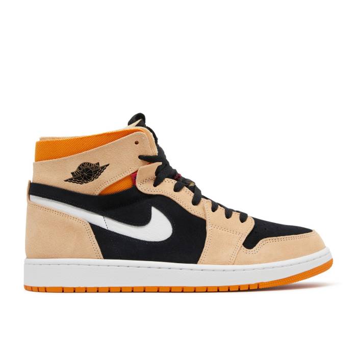 ナイキ エアジョーダン Air Jordan 【 Jordan 1 High Zoom Comfort \u0027Pumpkin Spice\u0027 Men White Onyx/Cardinal Red/Black 】 ご機嫌 望遠レンズ メンズ 白いこと 白いこと 枢機卿 Red 赤・赤いこと 黒いこと 黒いこと