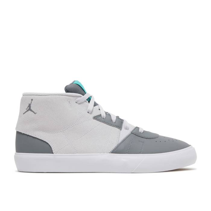 ナイキ エアジョーダン Air Jordan 【 Jordan Series.01 Mid \u0027Iris Whisper\u0027 Men Iris Whisper/Smoke Grey/White/Washed Teal 】 ミッド メンズ 薄墨色 薄墨色 白いこと 白いこと