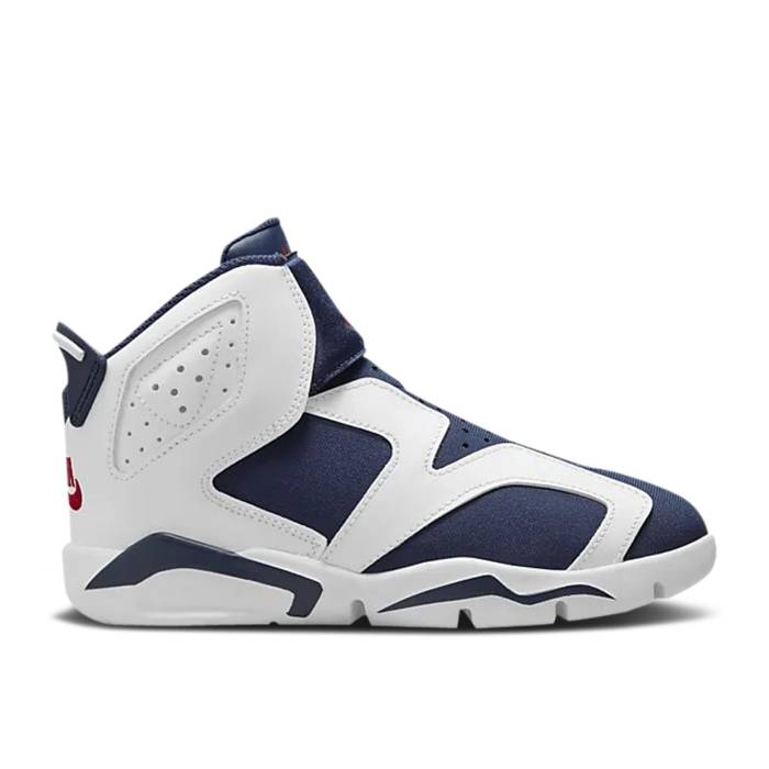ナイキ エアジョーダン Air Jordan 【 Jordan 6 Retro Little Flex Ps White Midnight Navy Youth White/Midnight Navy/Gym Red 】 レトロ ジュニア キッズ 白色 ホワイト 紺色 ネイビー Red 赤・レッド