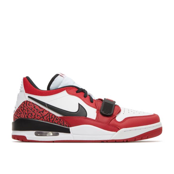 ナイキ　エアジョーダン Air Jordan 【 Jordan Legacy 312 Low 'Chicago Red' Men White/Black/Gym Red 】 legacy レガシー メンズ 白色 ホワイト 黒色 ブラック Red 赤・レッド