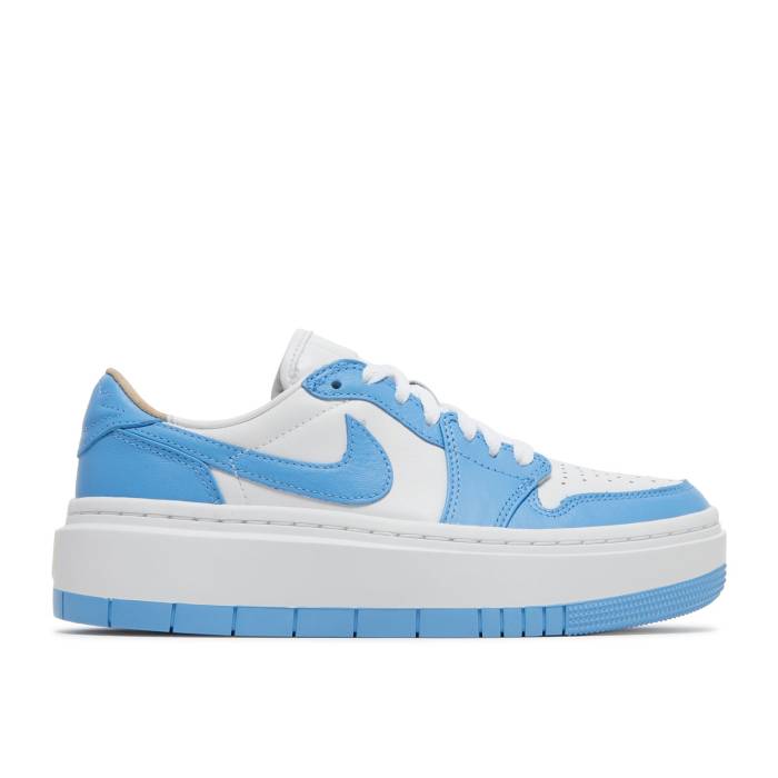 ナイキ エアジョーダン Air Jordan 【 Wmns Jordan 1 Elevate Low \u0027University Blue\u0027 Women White/University Blue 】 レディース 白いこと 白いこと 青碧 青碧