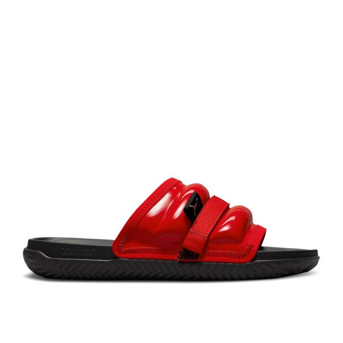 ナイキ エアジョーダン Air Jordan 【 Jordan Super Play Slide \u0027University Red\u0027 Men University Red/White/Pomegranate/Black 】 Slide サンダル メンズ Red 赤・赤いこと 白いこと 白いこと 黒いこと 黒いこと