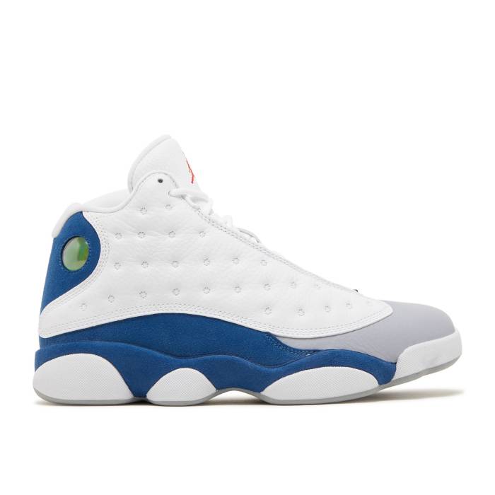 ナイキ エアジョーダン Air Jordan 【 Jordan 13 Retro \u0027French Blue\u0027 Men White/Fire Red/French Blue/Light Steel Grey 】 13 サー青二才 レトロ メンズ 白いこと 白いこと 火の手 Red 赤・赤いこと 青碧 青碧 Steel ステ
