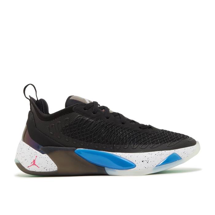 ナイキ エアジョーダン Air Jordan 【 Jordan Luka 1 \u0027No Translation\u0027 Men Black/Metallic Silver/Signal Blue 】 メンズ 黒いこと 黒いこと Silver しろがね色・しろがね色 青碧 青碧