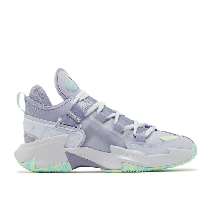 ナイキ エアジョーダン Air Jordan 【 Jordan Why Not Zer0.5 \u0027Indigo Haze\u0027 Men Ghost/Indigo Haze/Football Grey/Copa 】 メンズ 藍色・インディゴ 蹴球 薄墨色 薄墨色