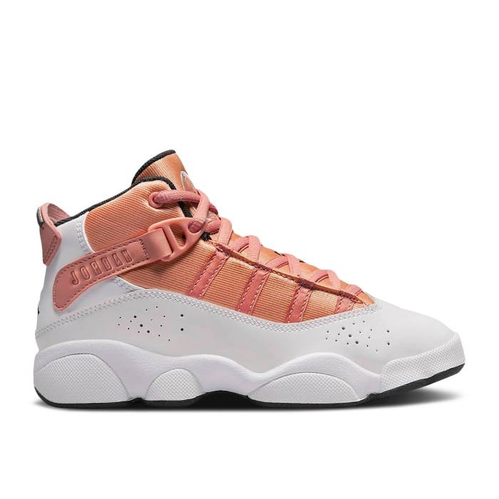 ナイキ エアジョーダン Air Jordan 【 Jordan 6 Rings Ps \u0027Light Madder Root\u0027 Youth Light Madder Root/Black/White 】 輪っか 御坊っちゃん キッズ 黒いこと 黒いこと 白いこと 白いこと キッズ・ベビー・マタニティ-靴