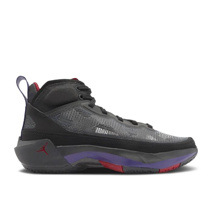 ナイキ エアジョーダン Air Jordan 【 Jordan 37 ガウス \u0027Raptors\u0027 Youth Black/True Red/Club Purple/Dark Charcoal/Okra 】 御坊っちゃん キッズ 黒いこと 黒いこと Red 赤・赤いこと 野球クラブ Purple 紫・パープル 濃灰色