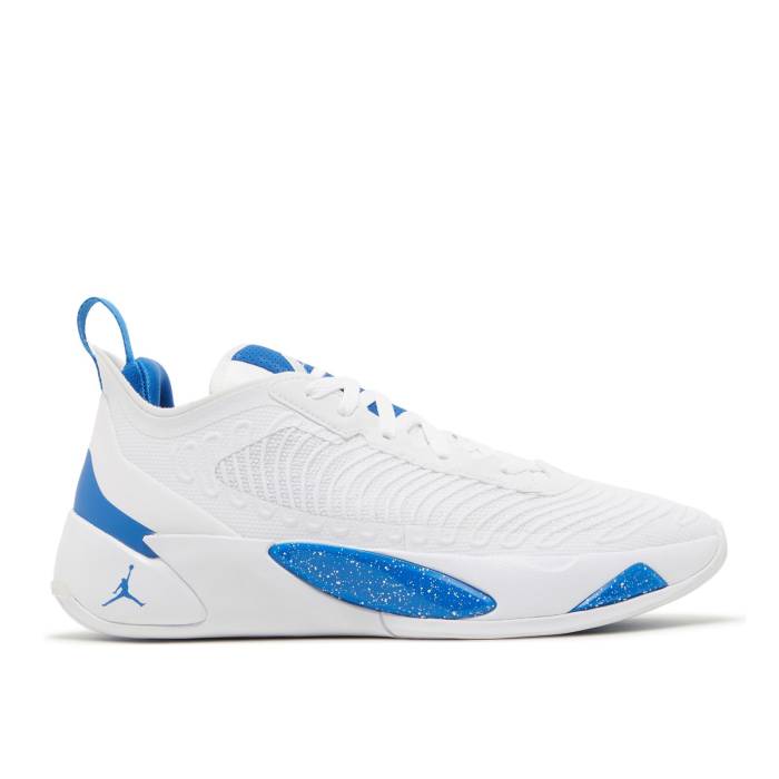 ナイキ エアジョーダン Air Jordan 【 Jordan Luka 1 \u0027Sport Blue\u0027 Men White/Sport Blue/White 】 メンズ 白いこと 白いこと 青碧 青碧