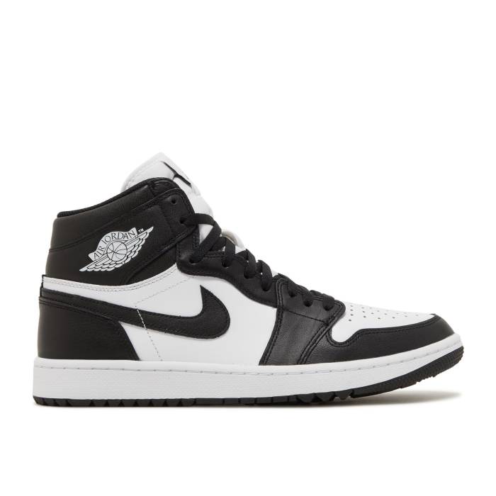 ナイキ エアジョーダン Air Jordan 【 Jordan 1 High Golf \u0027Panda\u0027 Men White/Black 】 ご機嫌 golf ゴルフ メンズ 白いこと 白いこと 黒いこと 黒いこと スニーカー-靴-メンズ靴