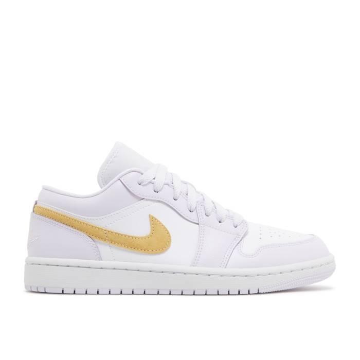 ナイキ エアジョーダン Air Jordan 【 Wmns Jordan 1 Low \u0027Barely Grape\u0027 Women Barely Grape/White/Lemon Wash 】 レディース 白いこと 白いこと