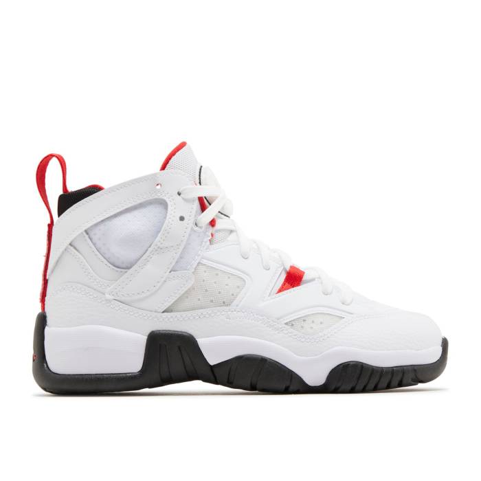 ナイキ エアジョーダン Air Jordan 【 Jumpman Two Trey ガウス \u0027White Black Red\u0027 Youth White/Black/University Red 】 Jumpman 飛び降りるマン 黒いこと 黒いこと 御坊っちゃん キッズ 白いこと 白いこと 黒いこと 黒いこと Red 赤・赤いこと 靴-キッズファッション
