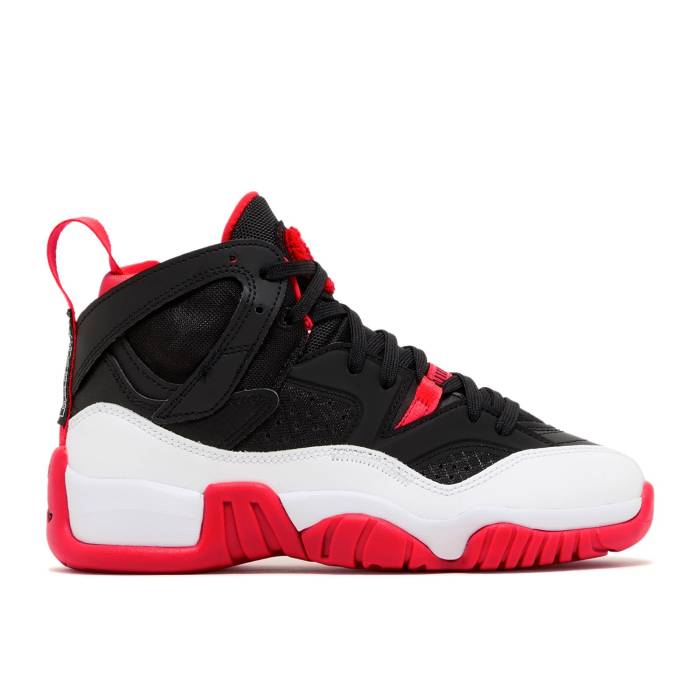 ナイキ エアジョーダン Air Jordan 【 Jumpman Two Trey ガウス \u0027Black Infrared\u0027 Youth Black/Infrared 23/White 】 Jumpman 飛び降りるマン 御坊っちゃん キッズ 黒いこと 黒いこと 白いこと 白いこと