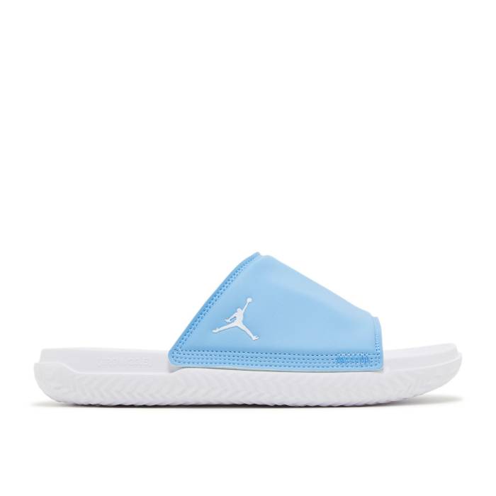 ナイキ エアジョーダン Air Jordan 【 Jordan Play Slide 'University Blue White' Men University Blue/White 】 Slide サンダル 青色 ブルー メンズ 青色 ブルー 白色 ホワイト|スニケス