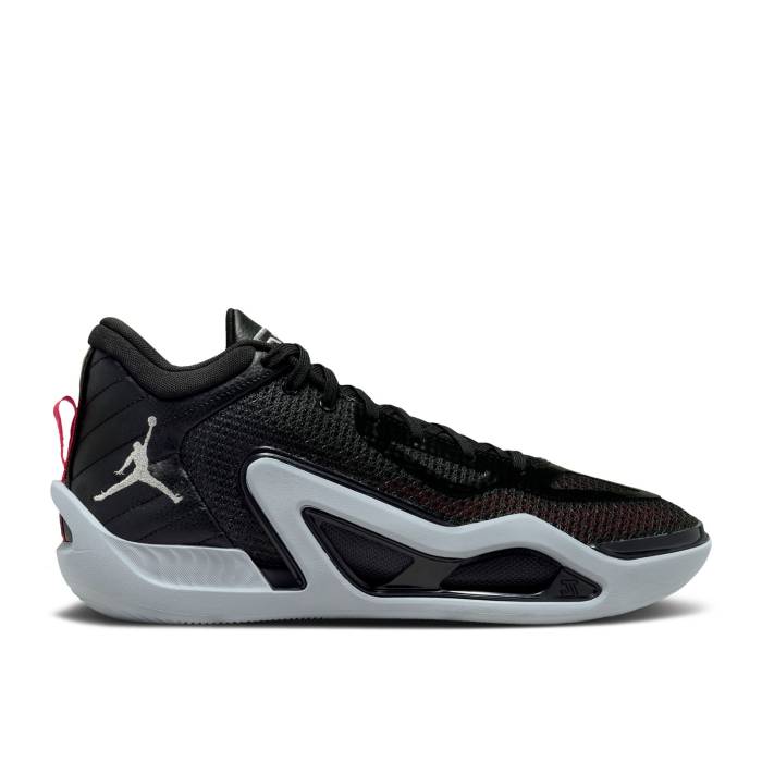ナイキ エアジョーダン Air Jordan 【 Jordan Tatum 1 Pf \u0027Old School\u0027 Men Black/Metallic Silver/Wolf Grey/Anthracite/Siren Red 】 メンズ 黒いこと 黒いこと Silver しろがね色・しろがね色 薄墨色 薄墨色 Red 赤・赤いこと