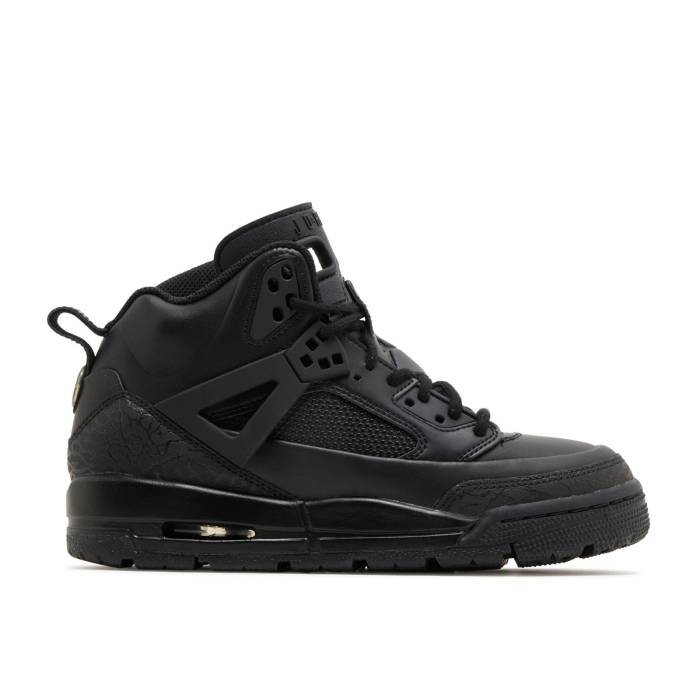 ナイキ　エアジョーダン Air Jordan 【 Jordan Winterized Spizike Gs 'Black Cat' Youth Black/Black/Black 】 キッズ ベビー マタニティ キッズファッション 靴 スニーカー ジュニア キッズ 黒色 ブラック画像