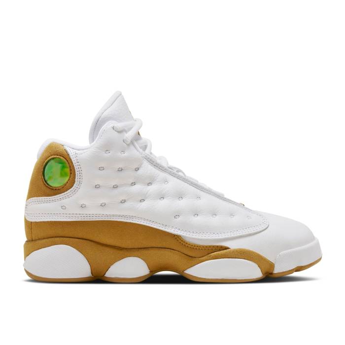 ナイキ エアジョーダン Air Jordan 【 Jordan 13 Retro Gs Wheat 2023 Youth White/Wheat 】 13 サーティーン レトロ ジュニア キッズ 白色 ホワイト ウィート