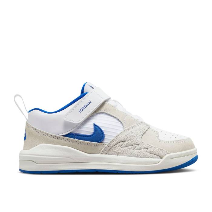 ナイキ エアジョーダン Air Jordan 【 Jordan Stadium 90 Ps \u0027White Game Royal\u0027 Youth White/Black/Sail/Game Royal 】 闘技場 Game 競り合い 御坊っちゃん キッズ 白いこと 白いこと 黒いこと 黒いこと Game 競り合い
