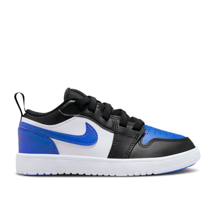 ナイキ エアジョーダン Air Jordan 【 Jordan 1 Low Alt Ps \u0027Alternate Royal Toe\u0027 Youth White/Black/White/Royal Blue 】 御坊っちゃん キッズ 白いこと 白いこと 黒いこと 黒いこと 青味 青み