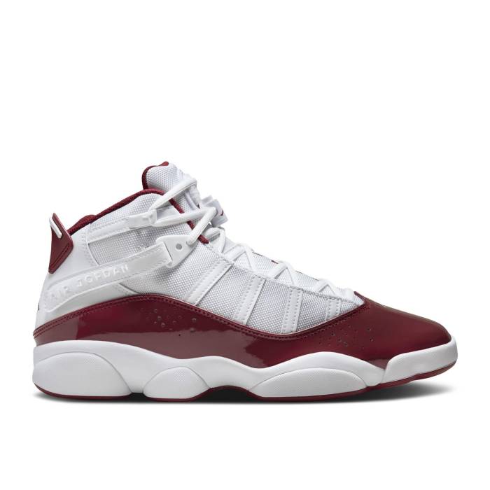 ナイキ　エアジョーダン Air Jordan 【 Jordan 6 Rings 'Team Red' Men White/Team Red 】 リング メンズ 白色 ホワイト Team チーム Red 赤・レッド