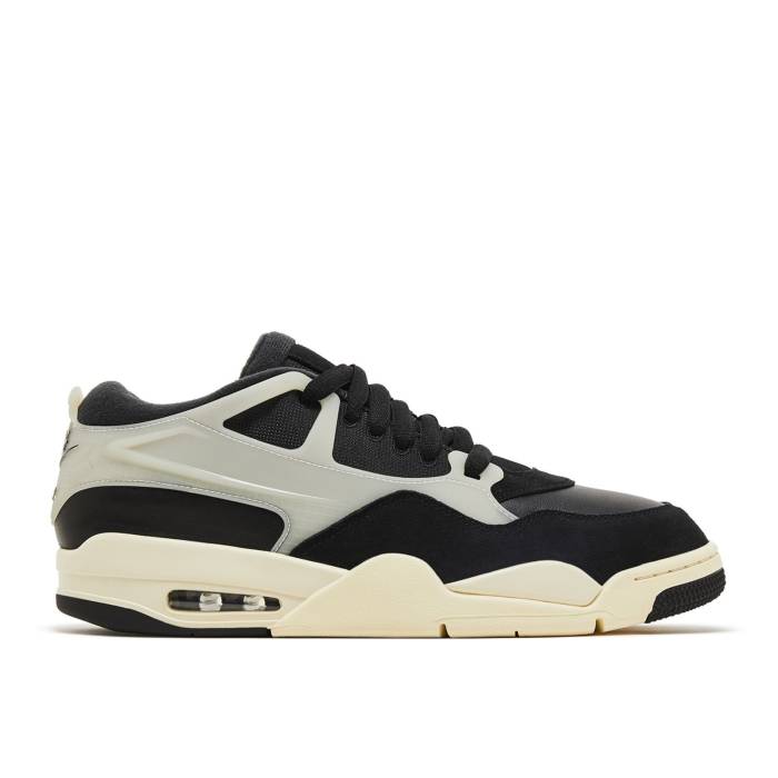 ナイキ エアジョーダン Air Jordan 【 Jordan 4 Rm \u0027Black Sail\u0027 Men Black/Sail/Coconut Milk/Gym Red 】 メンズ 黒いこと 黒いこと Red 赤・赤いこと