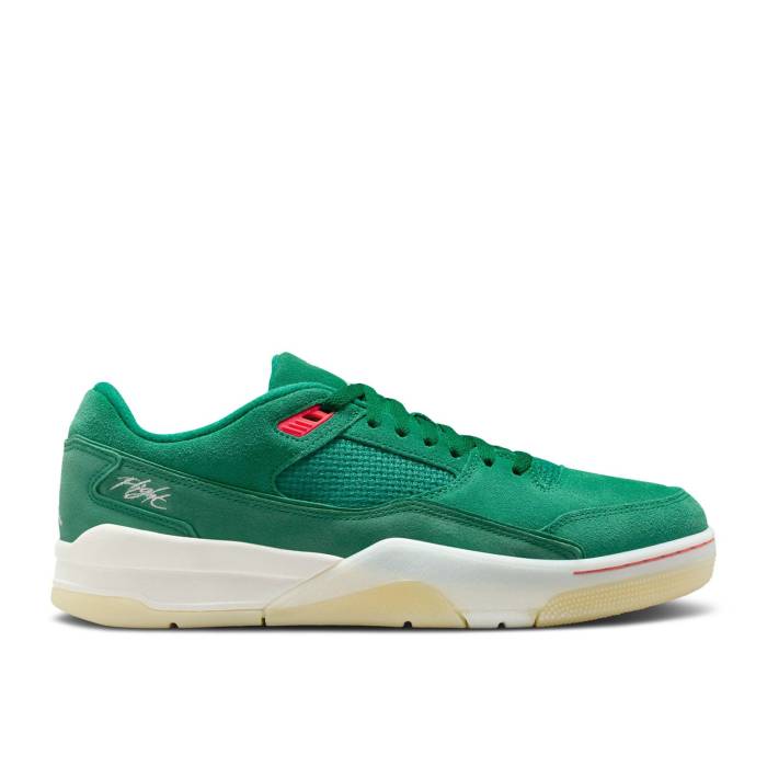 ナイキ　エアジョーダン Air Jordan 【 Jordan Flight Court 'Malachite' Men Malachite/Infrared 23/Muslin/Sail 】 Flight フライト コート メンズ