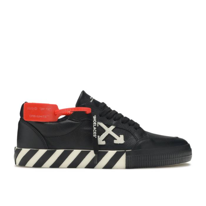 オフホワイト Off-White 【 Vulcanized Low 'Black White' Men Black/White 】 メンズ 黒色 ブラック 白色 ホワイト