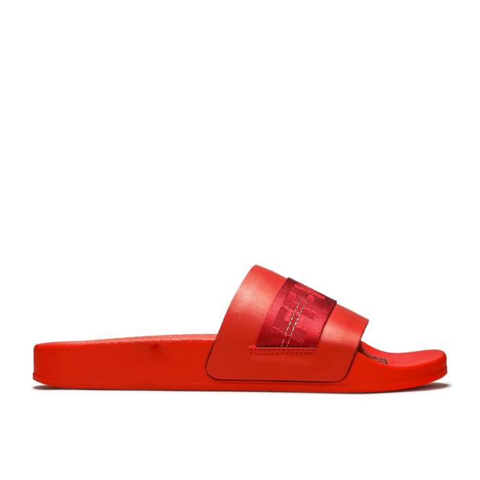 オフホワイト Off-White 【 Industrial Sliders 'Red' Men Red/Red 】 サンダル メンズ Red 赤・レッド 45,900円