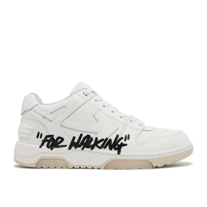 オフホワイト Off-White 【 Out Of Office Low For Walking - White Black Men White/Black 】 白色 ホワイト メンズ 白色 ホワイト 黒色 ブラック