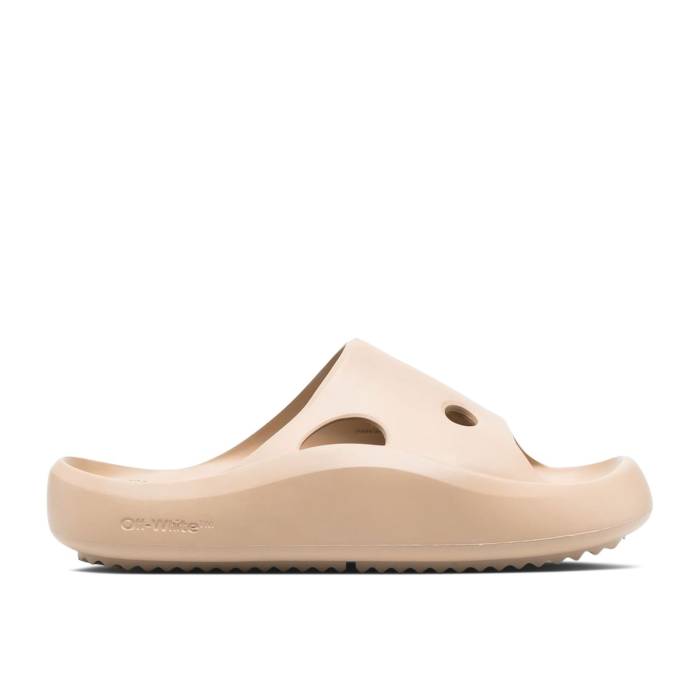 オフホワイト Off-White 【 Meteor Slip-On Sliders 'Camel' Men Camel 】 slip-on スリッポン サンダル メンズ camel キャメル