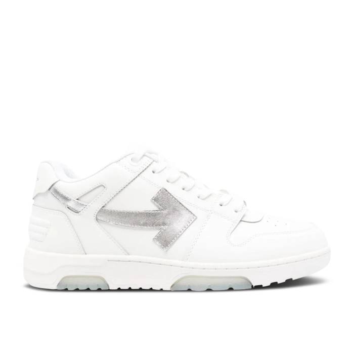 オフホワイト Off-White 【 Out Of Office 'White Silver' Men White/Silver 】 メンズ 白色 ホワイト Silver 銀色・シルバー