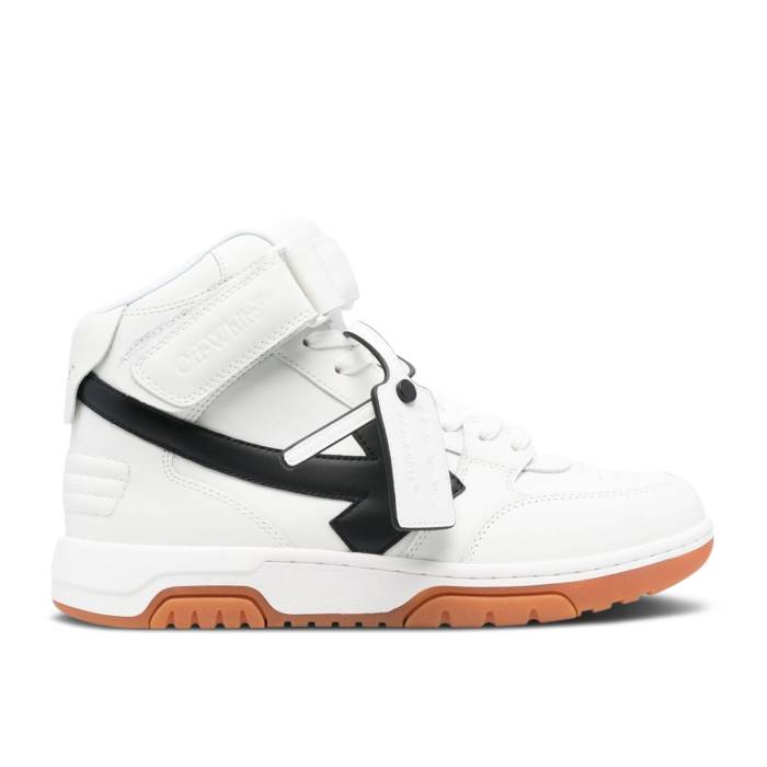 オフホワイト Off-White 【 Out Of Office Mid White Black Men White/Black 】 ミッド メンズ 白色 ホワイト 黒色 ブラック