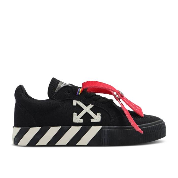 オフホワイト Off-White 【 Vulc Sneaker Kids 'Black White' 2023 Youth Black/White 】 靴 スニーカー ジュニア キッズ 黒色 ブラック 白色 ホワイト｜スニケス