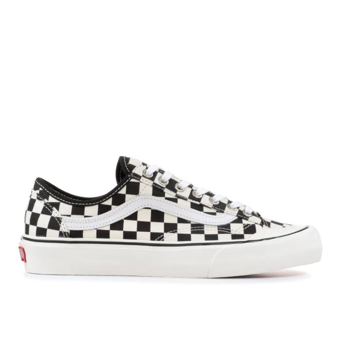 ヴァンズ Vans 【 Style 36 Decon Sf \u0027Checker\u0027 Men Black/White 】 メンズ 黒いこと 黒いこと 白いこと 白いこと