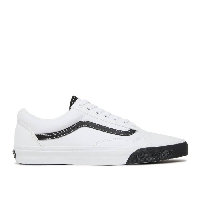 ヴァンズ Vans 【 Old Skool Color Block Men Black/White 】 メンズ 黒色 ブラック 白色 ホワイト