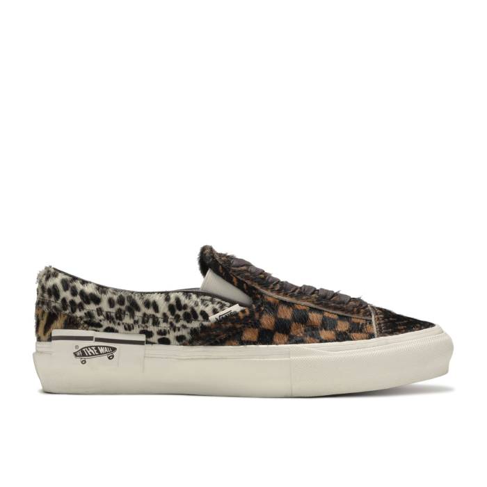 ヴァンズ Vans 【 Slip-On Cap Lx \u0027Multi Pony Hair\u0027 Men Multi-Color/Marshmallow 】 slip-on スリッポン 旗がしら 鳥打ち帽 小馬 メンズ