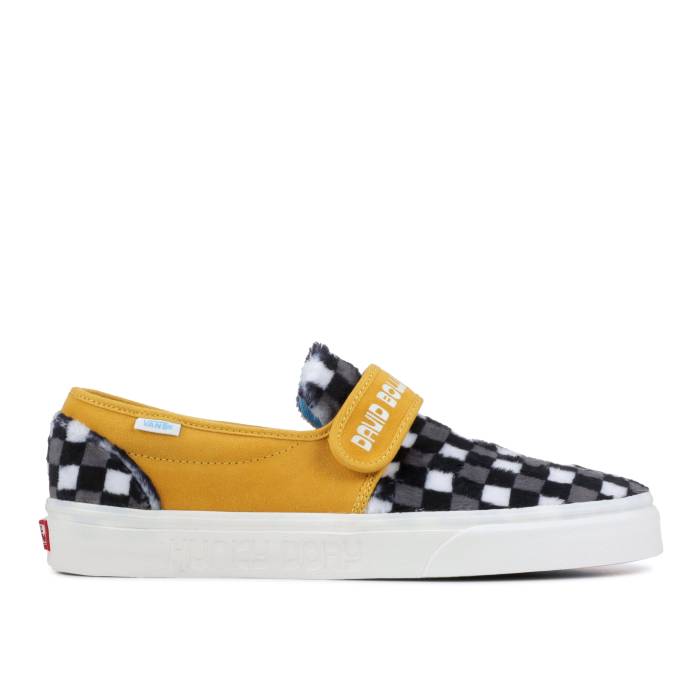 ヴァンズ Vans 【 David Bowie X Slip-On V Dx \u0027Hunky Dory\u0027 Men (Db)Hunky Dory/Black/White 】 slip-on スリッポン メンズ 黒いこと 黒いこと 白いこと 白いこと