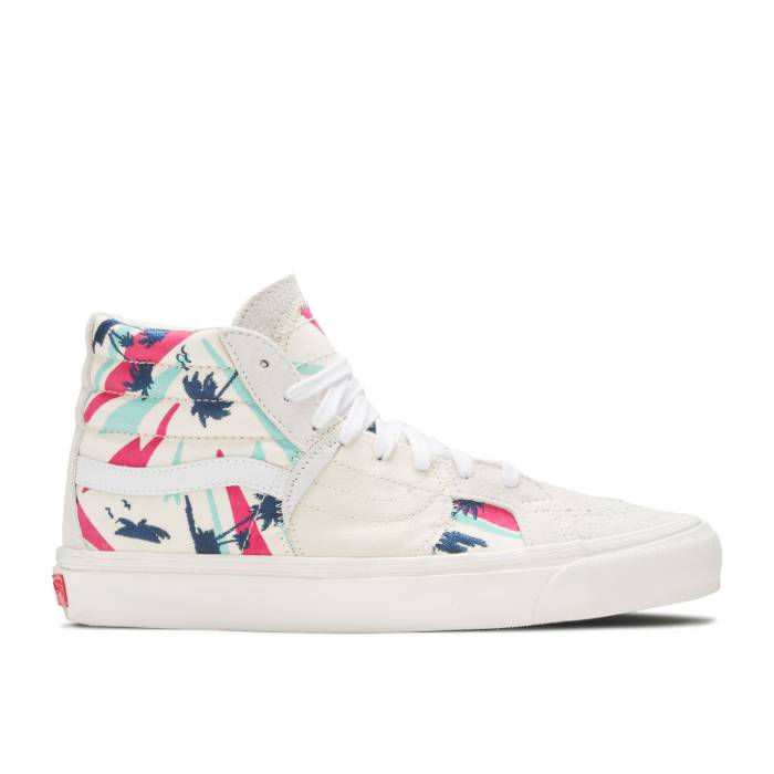 ヴァンズ Vans 【 Sk8-Hi Lx \u0027Bricolage\u0027 Men White/Multi 】 滑るご機嫌 メンズ 白いこと 白いこと