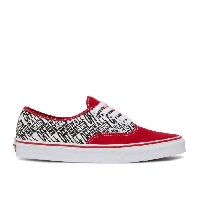 ヴァンズ Vans 【 Authentic \u0027Otw Repeat - Racing Red\u0027 Men Racing Red/Black/True White 】 オーセンティック メンズ Red 赤・赤いこと 黒いこと 黒いこと 白いこと 白いこと