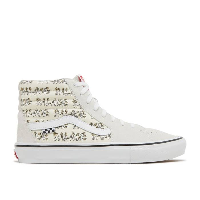 ヴァンズ Vans 【 Palace X Sk8-Hi 'Mushrooms - Marshmallow' Men Marshmallow 】 スケートハイ メンズ