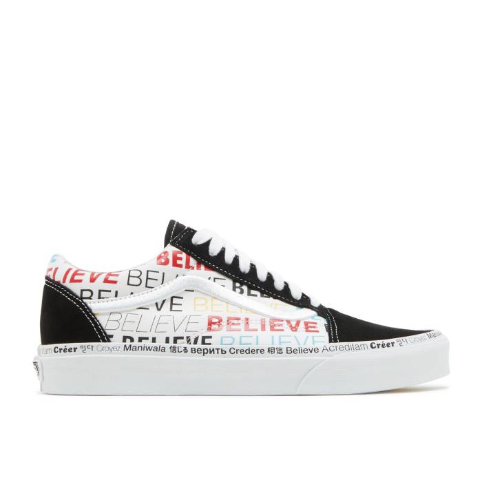 ヴァンズ Vans 【 Kids Of Immigrants X Old Skool \u0027Radical Positivity\u0027 Men Black/Multi-Color 】 メンズ 黒いこと 黒いこと