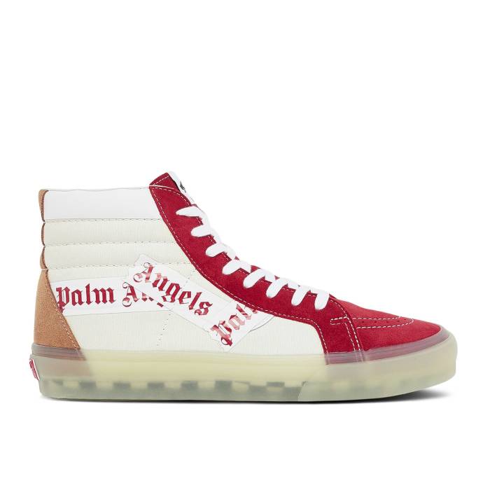 ヴァンズ Vans 【 Palm Angels X Sk8-Hi Vlt Lx \u0027Chili Pepper\u0027 Men Chili Pepper/Chipmunk 】 angels エンジェルス 滑るご機嫌 メンズ
