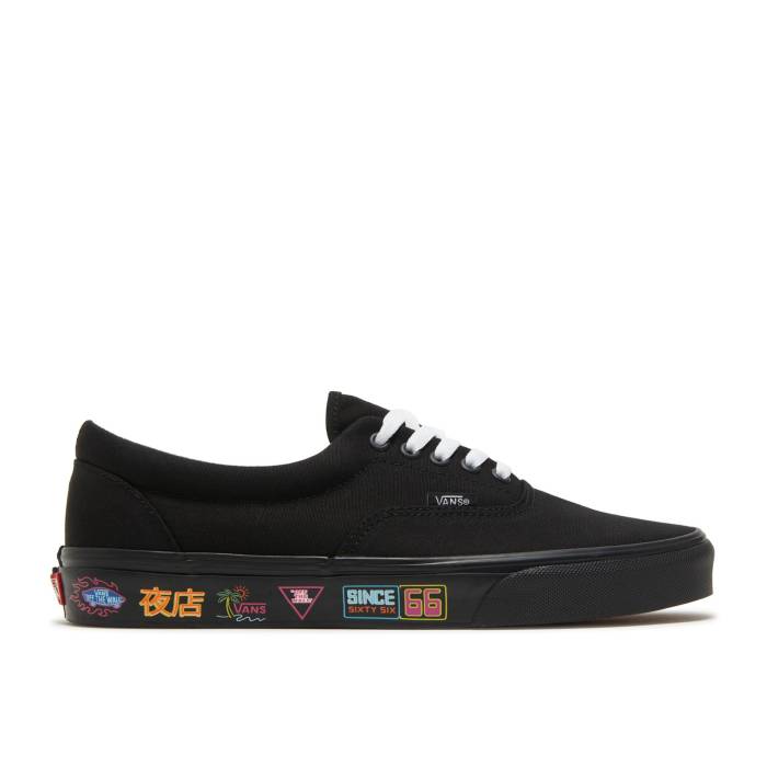 ヴァンズ Vans 【 Era  Market Men Black/Neon 】 メンズ 黒色 ブラック