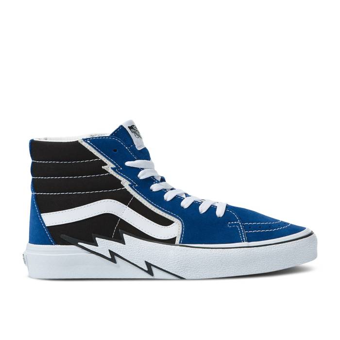 ヴァンズ Vans 【 Sk8-Hi 'Bolt - True Blue' Men True Blue/Black 】 スケートハイ メンズ 青色 ブルー 黒色 ブラック|スニケス