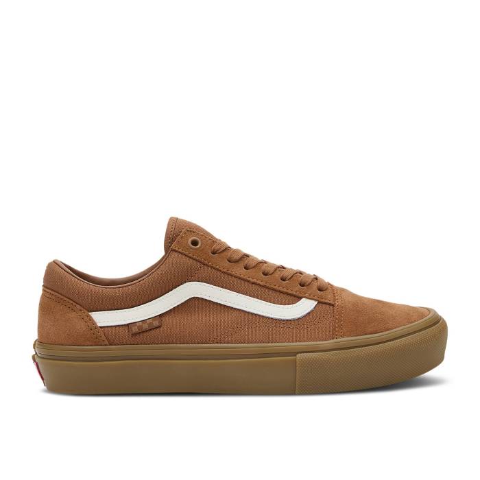 ヴァンズ Vans 【 Skate Old Skool \u0027Brown Gum\u0027 Men Brown/Gum 】 Skate 滑る メンズ 赤銅色 赤銅色