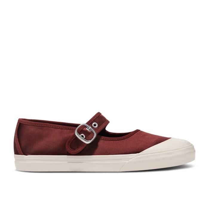 ヴァンズ Vans 【 Premium Mary Jane \u0027Satin Pack - Madder Brown\u0027 Men Madder Brown 】 Premium 割り増し金 メンズ 赤銅色 赤銅色