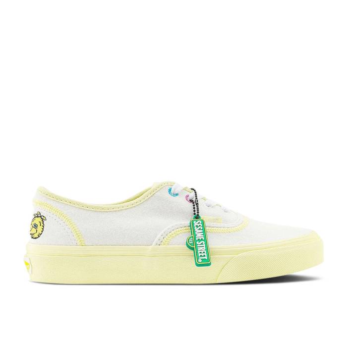 ヴァンズ Vans 【 Sesame Street X Authentic \u0027Big Bird\u0027 Men Yellow/Multi 】 street 表どおり オーセンティック メンズ yellow 黄味がかった・黄色