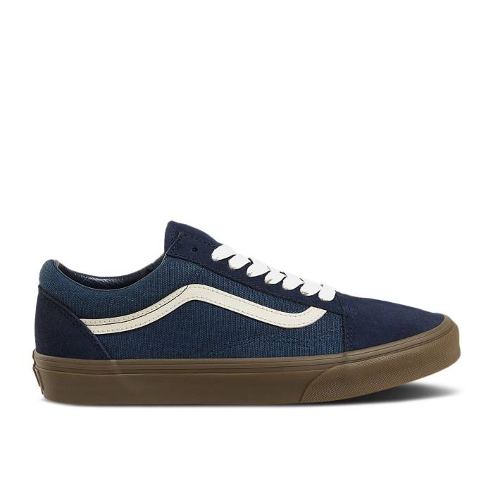 ヴァンズ Vans 【 Old Skool \u0027Heavy Canvas - Navy\u0027 Men Navy 】 メンズ 紺色 米国海軍